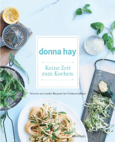 Buchcover und Innenansicht für das Buch: No time to cook