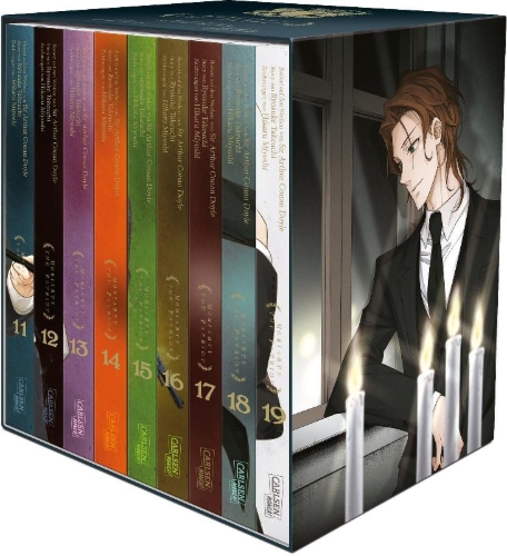 Buchcover und Innenansicht für das Buch: Yuukoku no Moriarty