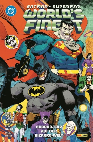 Buchcover und Innenansicht für das Buch: Batman/Superman: World's finest
