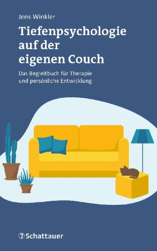 Buchcover und Innenansicht für das Buch: Tiefenpsychologie auf der eigenen Couch