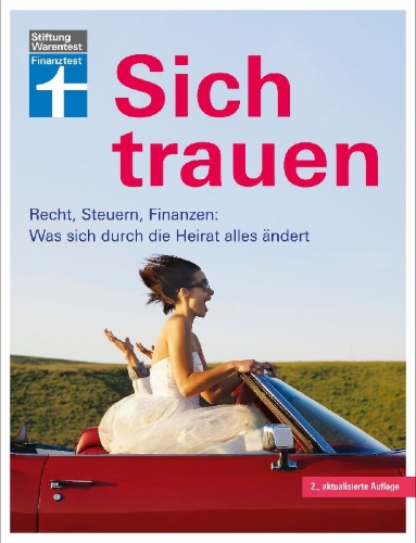 Buchcover und Innenansicht für das Buch: Sich trauen
