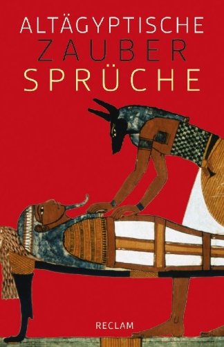 Buchcover und Innenansicht für das Buch: Altägyptische Zaubersprüche