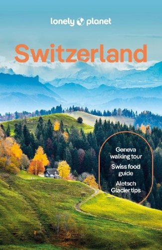 Buchcover und Innenansicht für das Buch: Lonely Planet Switzerland