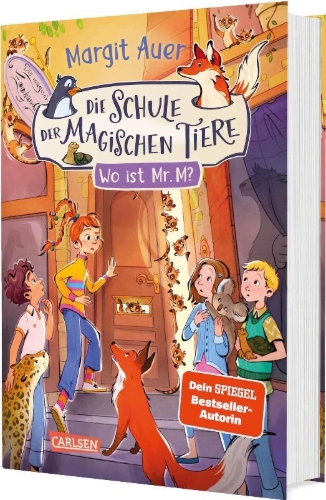 Buchcover und Innenansicht für das Buch: Die Schule der magischen Tiere Neuausgabe 7: Wo ist Mr. M?