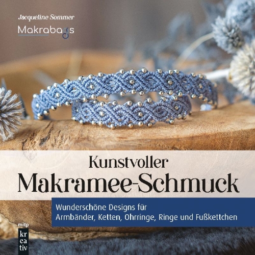 Buchcover und Innenansicht für das Buch: Kunstvoller Makramee-Schmuck