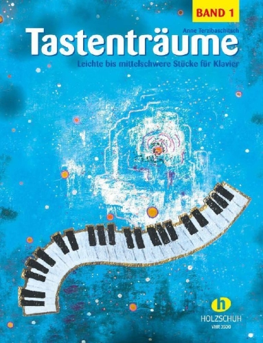 Buchcover und Innenansicht für das Buch: Tastenträume 1 (leicht bis mittelschwer)