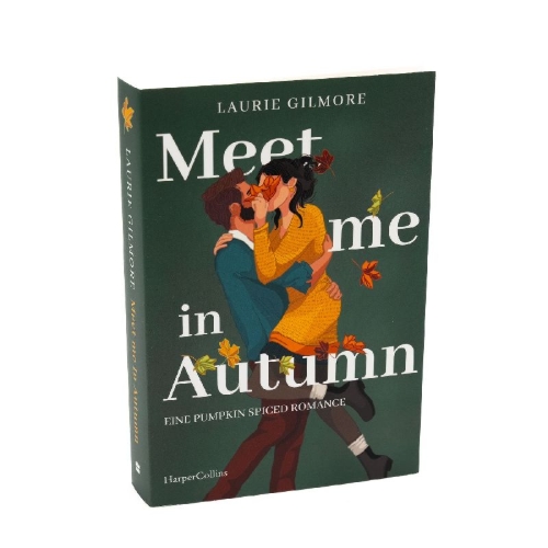 Buchcover und Innenansicht für das Buch: The Pumpkin Spice Café