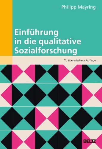 Buchcover und Innenansicht für das Buch: Einführung in die qualitative Sozialforschung