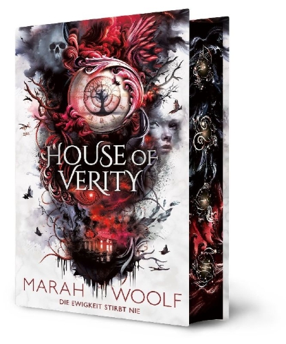 Buchcover und Innenansicht für das Buch: House of Verity (Abschlussband der dystopischen Fantasysaga)