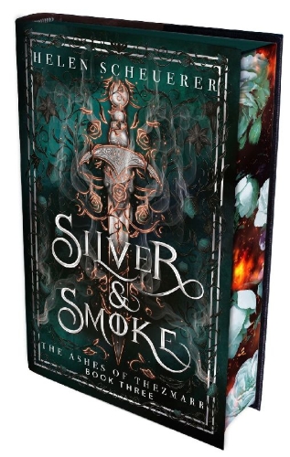 Buchcover und Innenansicht für das Buch: Silver & Smoke. Gift Edition