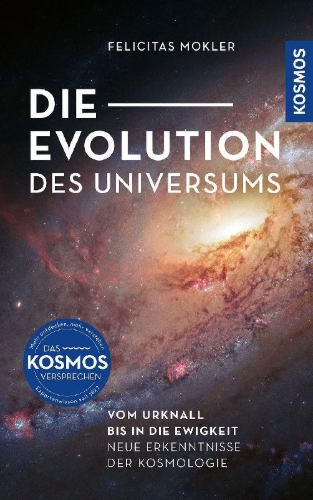 Buchcover und Innenansicht für das Buch: Die Evolution des Universums
