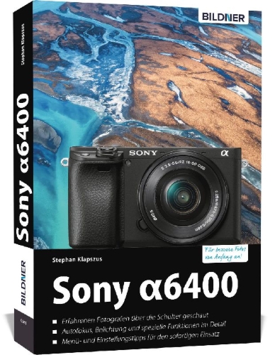 Buchcover und Innenansicht für das Buch: Sony A6400