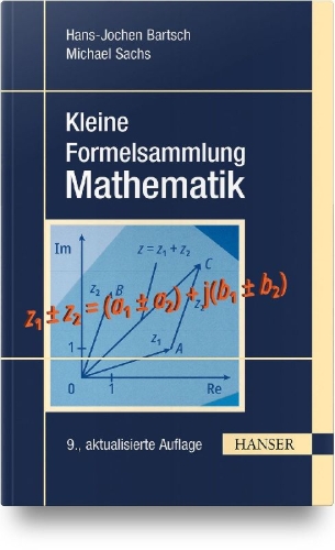 Buchcover und Innenansicht für das Buch: Kleine Formelsammlung Mathematik