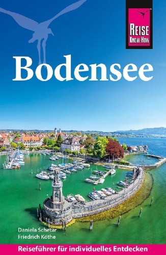 Buchcover und Innenansicht für das Buch: Reise Know-How Reiseführer Bodensee