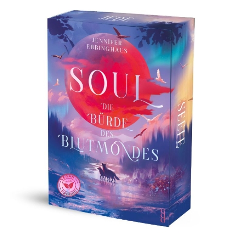 Buchcover und Innenansicht für das Buch: SOUL - die Bürde des Blutmondes