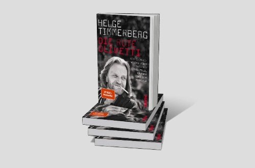 Buchcover und Innenansicht für das Buch: Die rote Olivetti