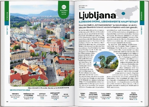 Buchcover und Innenansicht für das Buch: LONELY PLANET Reiseführer Slowenien