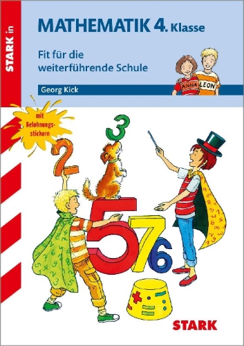Buchcover und Innenansicht für das Buch: STARK Training Grundschule - Mathematik 4. Klasse - Fit für die weiterführende Schule