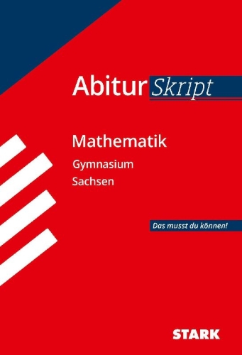 Buchcover und Innenansicht für das Buch: STARK AbiturSkript - Mathematik - Sachsen