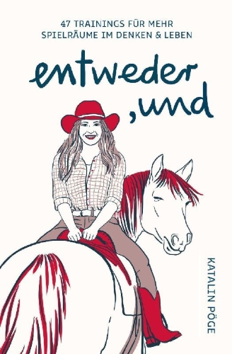Buchcover und Innenansicht für das Buch: entweder, und