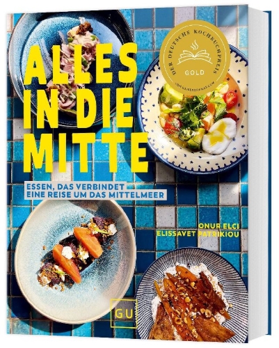 Buchcover und Innenansicht für das Buch: Alles in die Mitte!