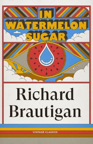 Buchcover und Innenansicht für das Buch: In Watermelon Sugar