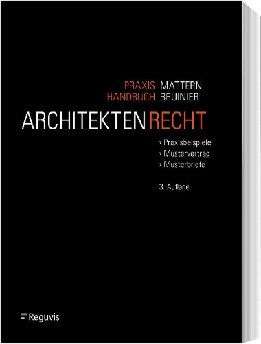Buchcover und Innenansicht für das Buch: Praxishandbuch Architektenrecht