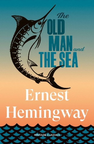 Buchcover und Innenansicht für das Buch: The Old Man and the Sea