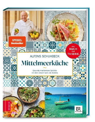Buchcover und Innenansicht für das Buch: Schuhbecks Mittelmeerküche