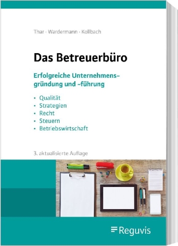 Buchcover und Innenansicht für das Buch: Das Betreuerbüro