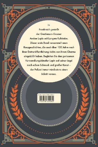 Buchcover und Innenansicht für das Buch: Arsène Lupin, gentleman-cambrioleur