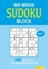 Buchcover und Innenansicht für das Buch: Der große Sudoku Block Band 1
