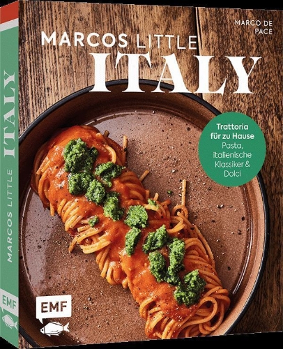 Buchcover und Innenansicht für das Buch: Marcos little Italy