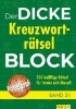 Buchcover und Innenansicht für das Buch: Der dicke Kreuzworträtsel-Block Band 31