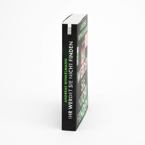 Buchcover und Innenansicht für das Buch: Ihr werdet sie nicht finden