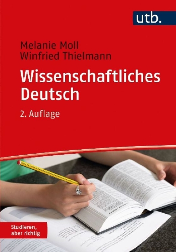 Buchcover und Innenansicht für das Buch: Wissenschaftliches Deutsch
