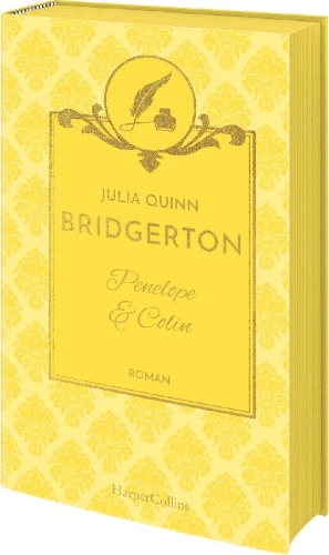 Buchcover und Innenansicht für das Buch: Romancing Mister Bridgerton