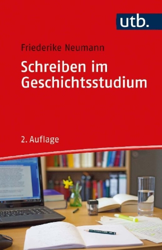 Buchcover und Innenansicht für das Buch: Schreiben im Geschichtsstudium