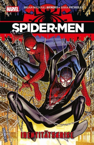 Buchcover und Innenansicht für das Buch: Spider-Men (2012) #1-5