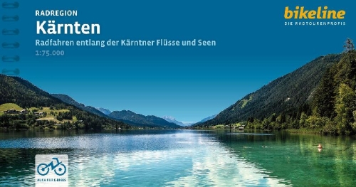Buchcover und Innenansicht für das Buch: Radregion Kärnten