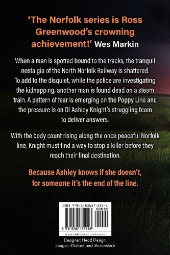 Buchcover und Innenansicht für das Buch: Death on the Norfolk Express
