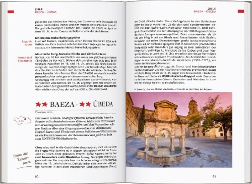 Buchcover und Innenansicht für das Buch: Baedeker Reiseführer Andalusien