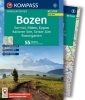 Buchcover und Innenansicht für das Buch: KOMPASS Wanderführer Bozen, Sarntal, Ritten, Eppan, Kalterer See, Seiser Alm, Rosengarten, 55 Touren mit Extra-Tourenkarte