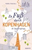 Buchcover und Innenansicht für das Buch: Zu Fuß durch Kopenhagen