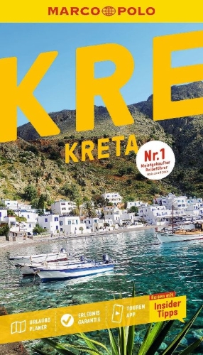 Buchcover und Innenansicht für das Buch: MARCO POLO Reiseführer Kreta