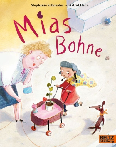 Buchcover und Innenansicht für das Buch: Mias Bohne