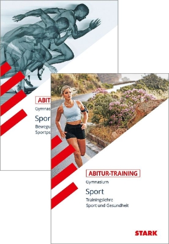 Buchcover und Innenansicht für das Buch: STARK Abitur-Training Sport Band 1 + 2