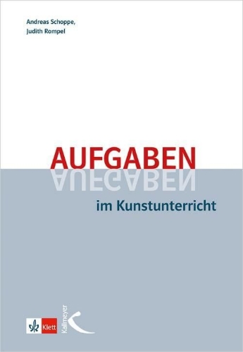 Buchcover und Innenansicht für das Buch: Aufgaben im Kunstunterricht