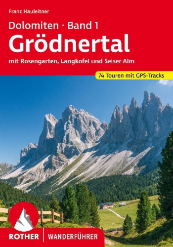 Buchcover und Innenansicht für das Buch: Dolomiten Band 1 - Grödnertal