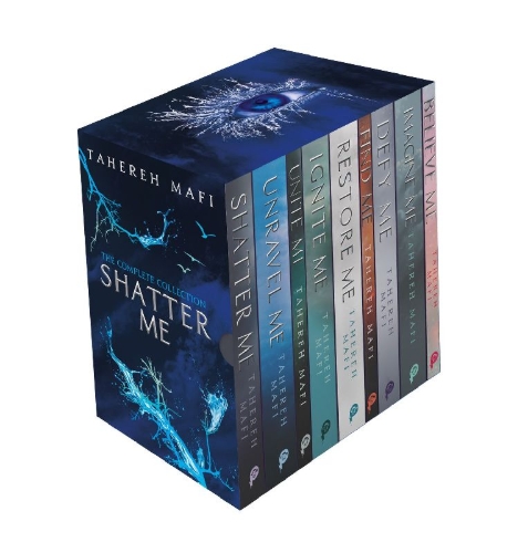 Buchcover und Innenansicht für das Buch: Shatter Me X9 Book Set